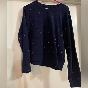 J. Crew Heart Sweatshirt